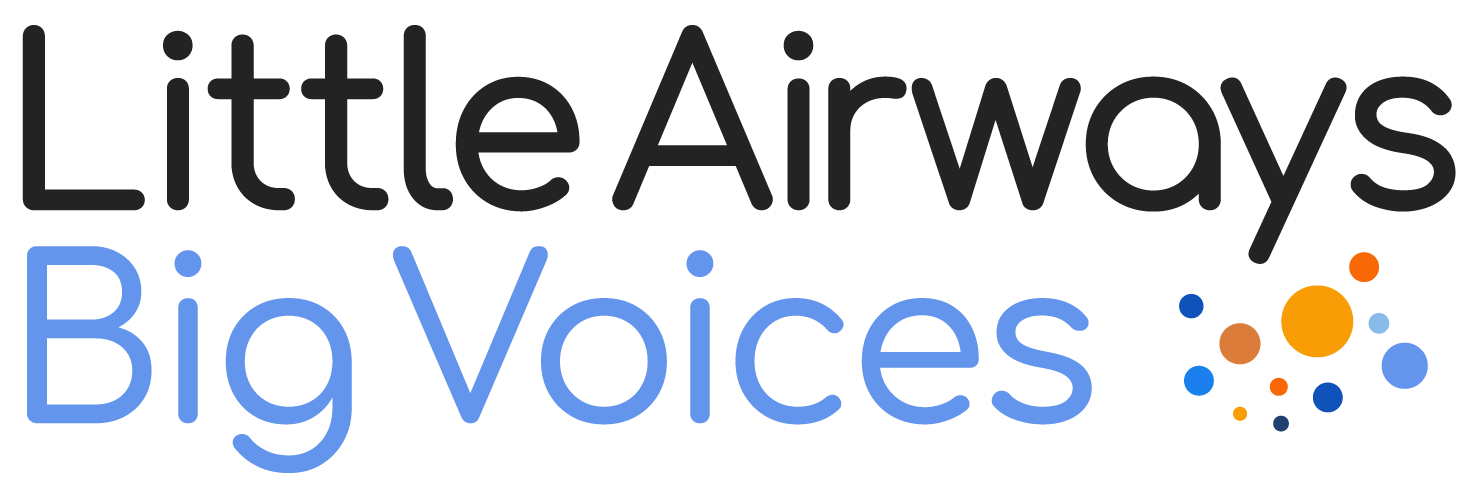 Little Airways Big Voices logo.